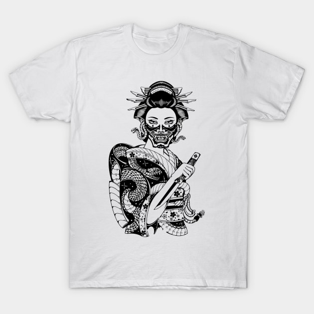 Geisha by Digent.ink T-Shirt by uongduythien@gmail.com